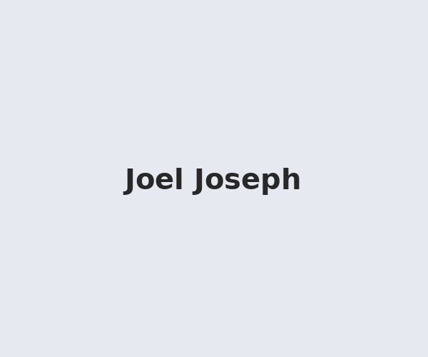 Joel Joseph
